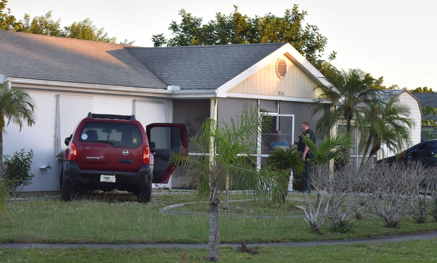 Xterra smashes into home
